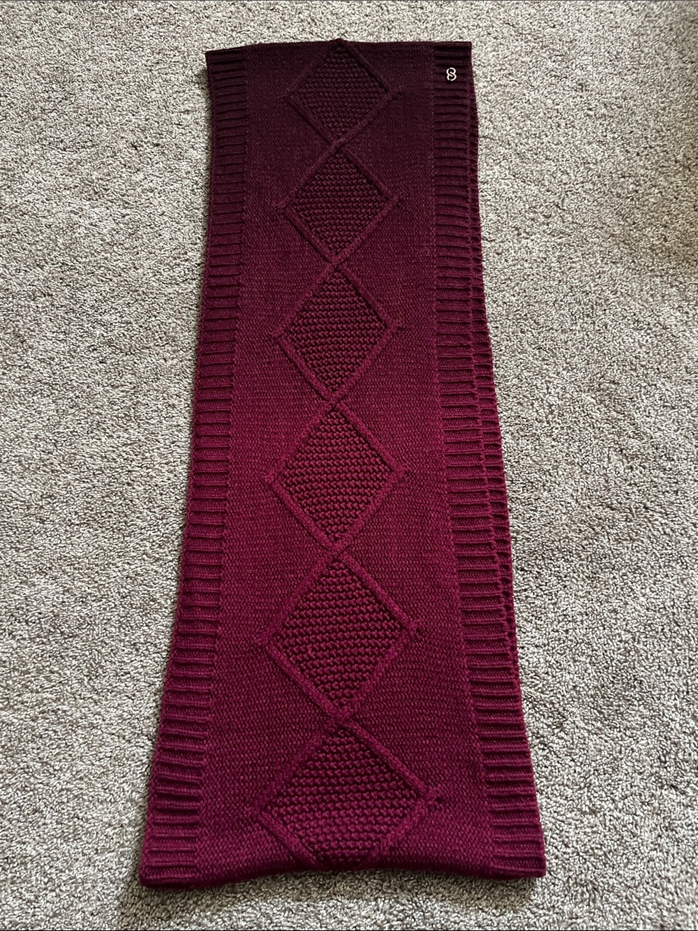 Calia Women's Ombre Infinity Scarf - Burgundy